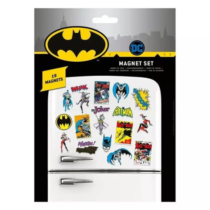 Batman - Kühlschrankmagnete 19er-Pack