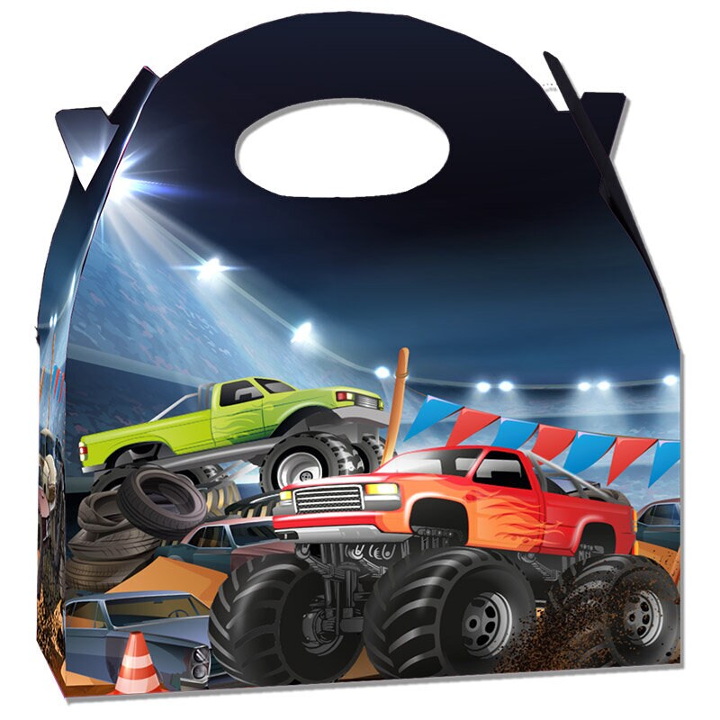 Monster Truck Geschenkbox 20 x 16 cm