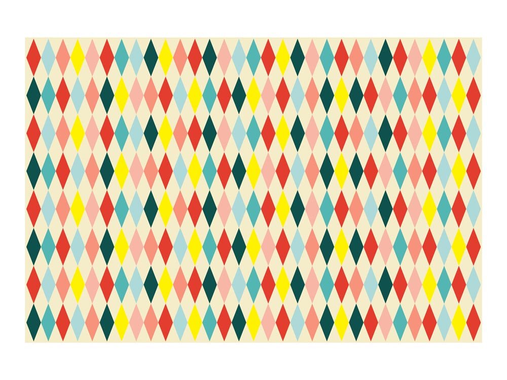 Zirkus Tischdecke 120 x 180 cm