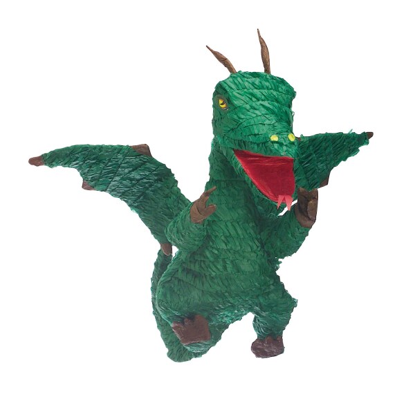 Piñata Drache Grün