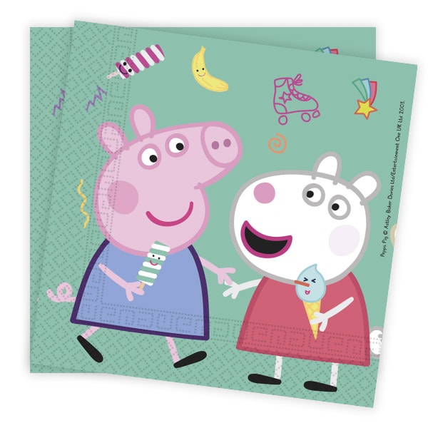 Peppa Wutz - Servietten 20er-Pack
