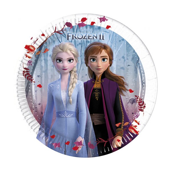 Frozen 2 - Kuchenteller 8er-Pack
