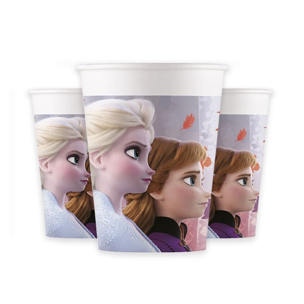 Frozen 2 - Pappbecher 8er-Pack