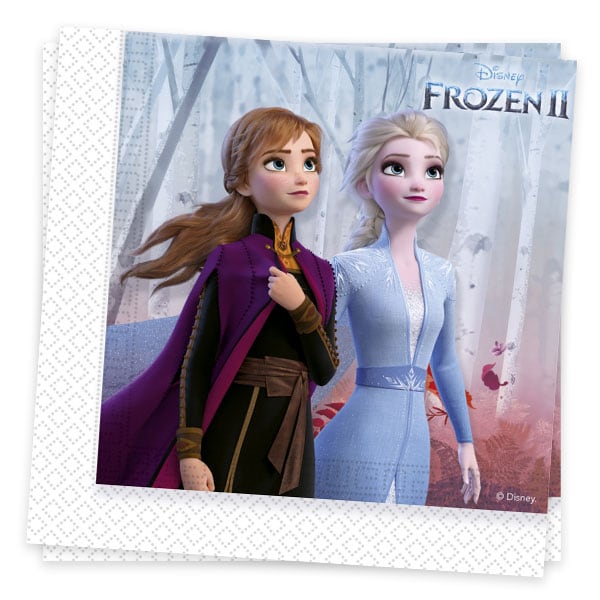 Frozen - Die Eiskönigin 2 - Servietten 20er Pack