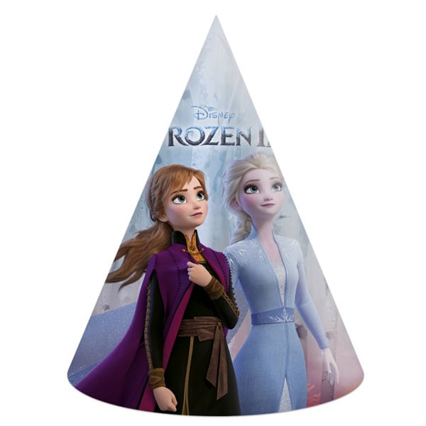 Frozen 2 - Partyhüte 6er Pack