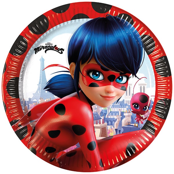 Miraculous Ladybug - Teller 8er-Pack