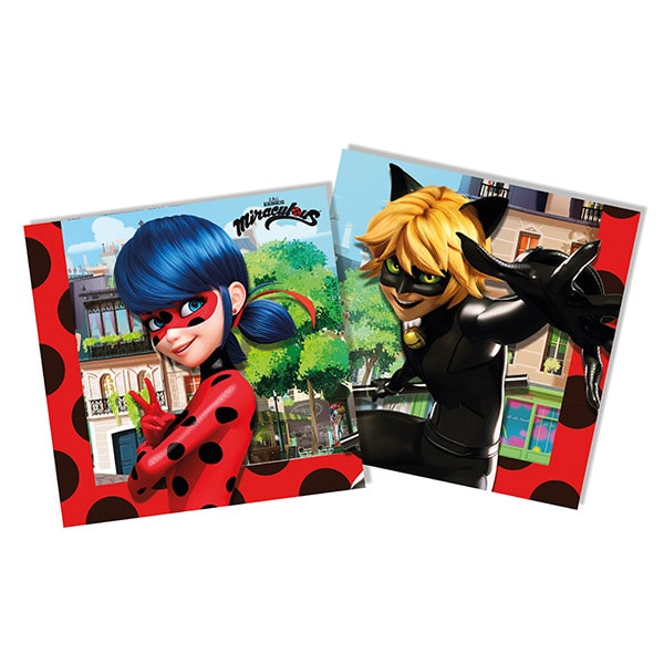 Miraculous Ladybug - Servietten 20er-Pack