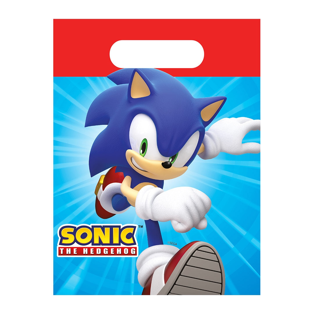 Sonic the Hedgehog - Geschenktüten aus Papier 4er Pack