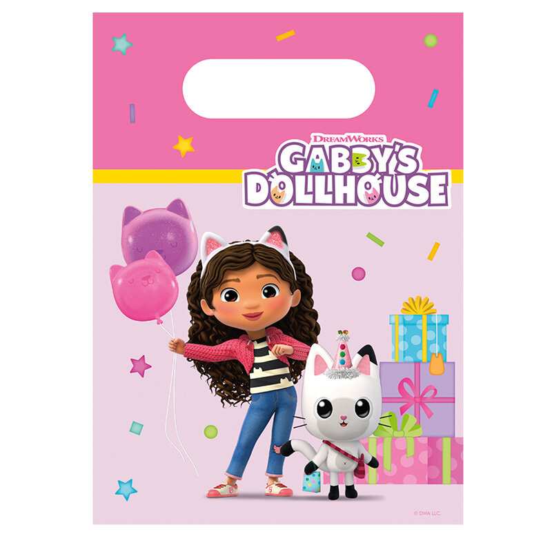 Gabby's Dollhouse - Geschenktüten aus Papier 4er Pack