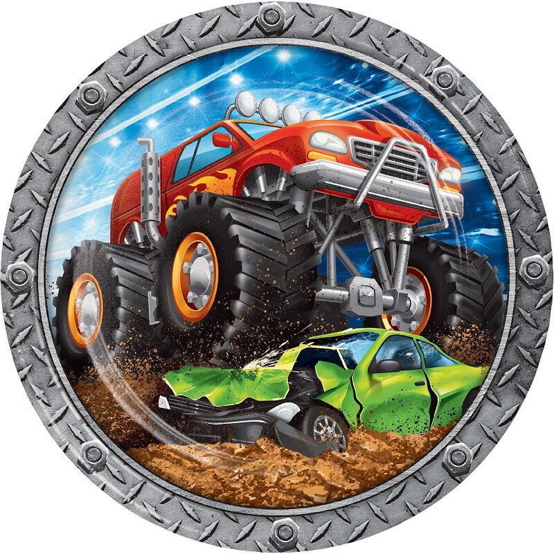 Monster Truck - Teller 8er-Pack