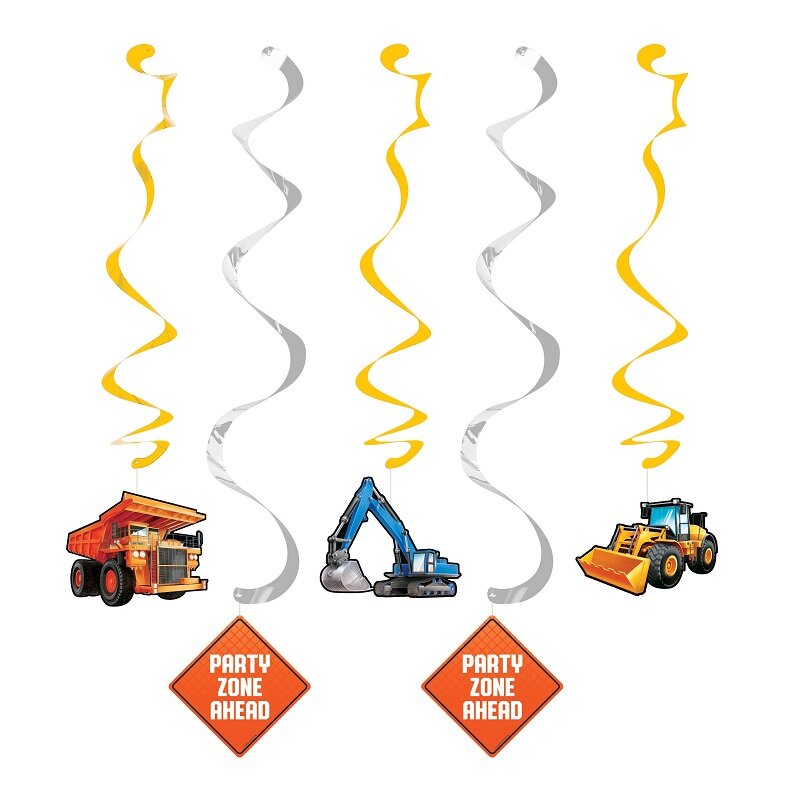 Construction - Hängedeko 5er-Pack