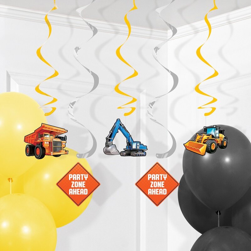 Construction - Hängedeko 5er-Pack
