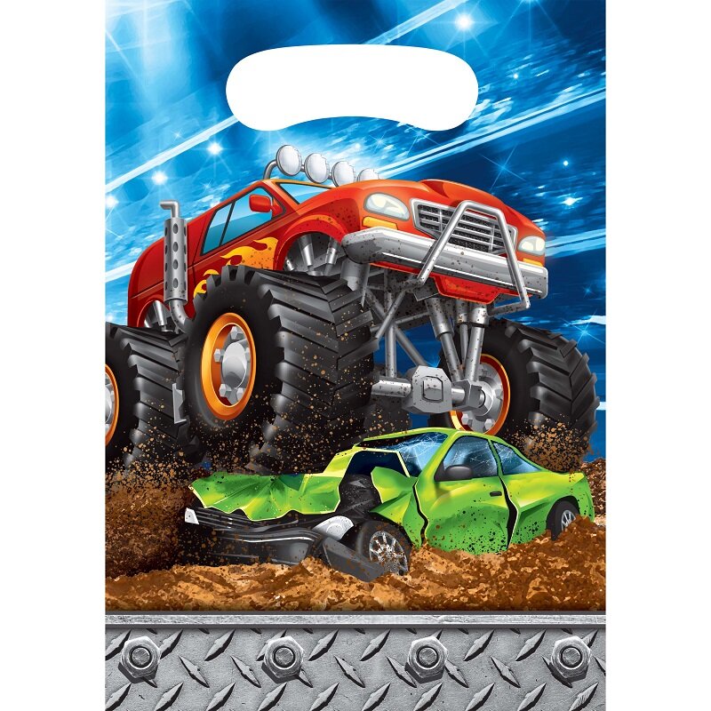 Monster Truck - Geschenktüten 8er Pack