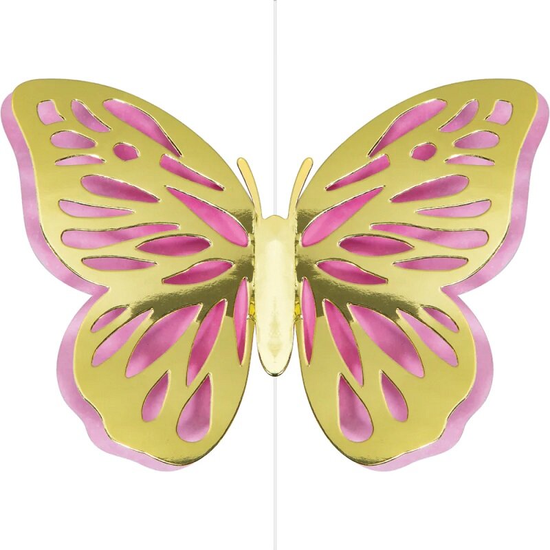 Schimmernder Schmetterling - Hängedeko 3er-Pack