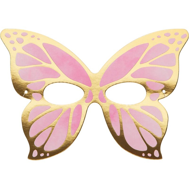 Schimmernder Schmetterling - Masken 8er-Pack