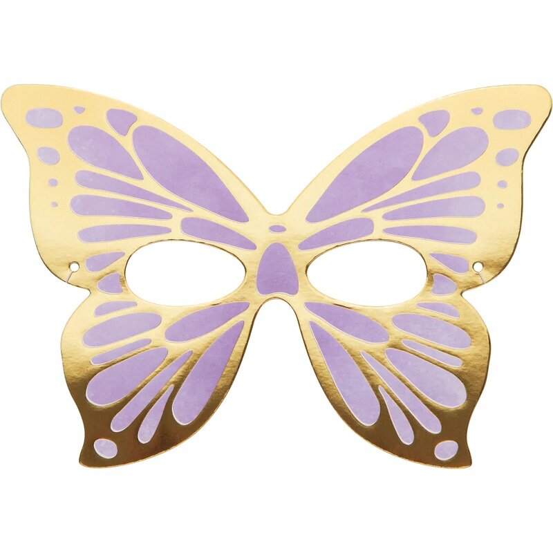 Schimmernder Schmetterling - Masken 8er-Pack