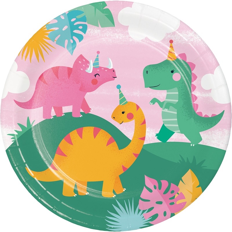 Dino Girl - Teller 8er-Pack