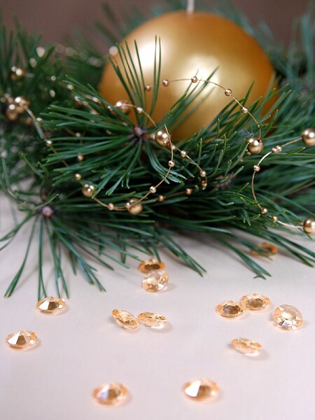 Diamantconfetti - Gold 100 stuks