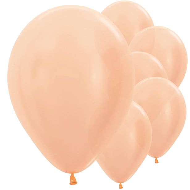 Luftballons in Roségold-Metallic 10er-Pack