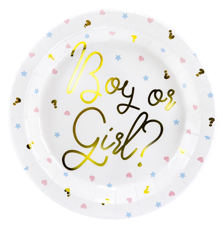 Teller - Boy or Girl 6er-Pack