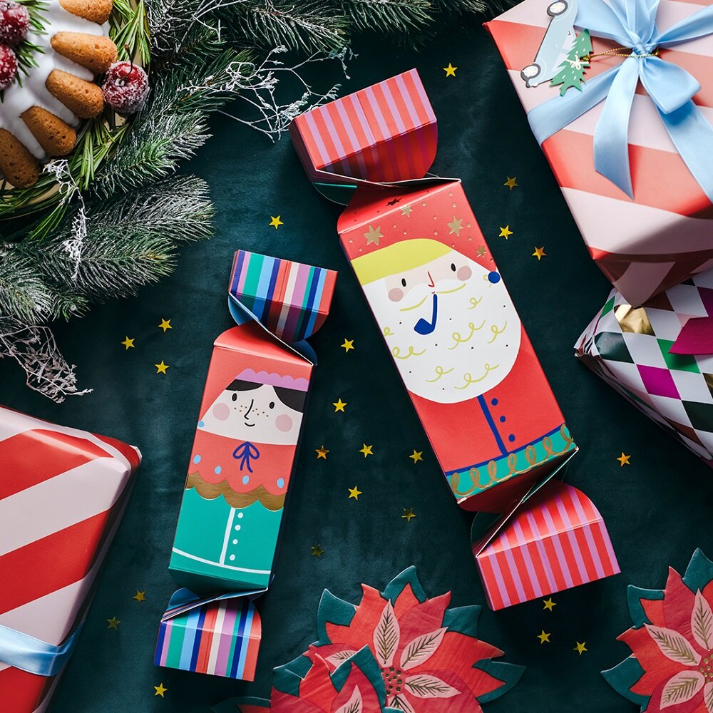 Geschenkboxen Weihnachts-Knallbonon 2er-Pack
