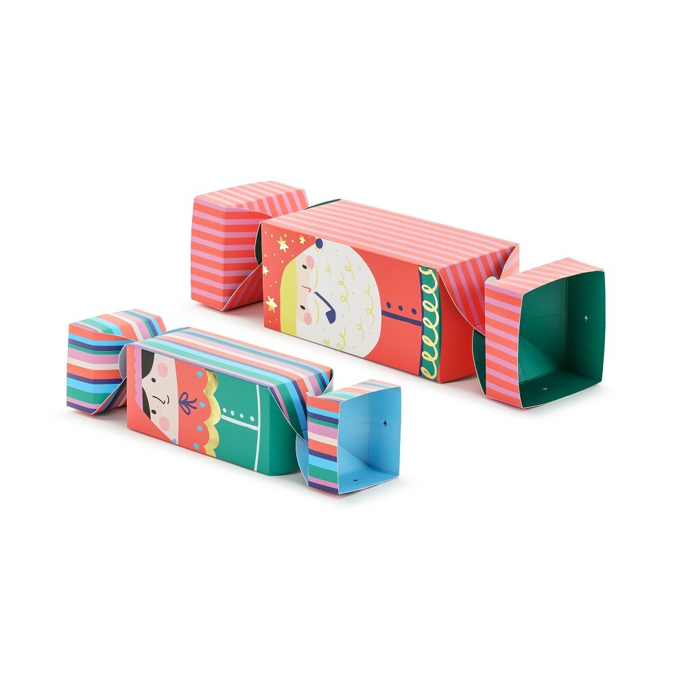 Geschenkboxen Weihnachts-Knallbonon 2er-Pack
