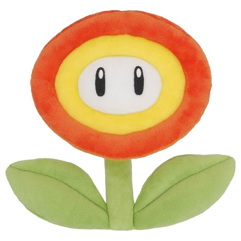 Super Mario Bros - Kuscheltier Feuerblume 18 cm