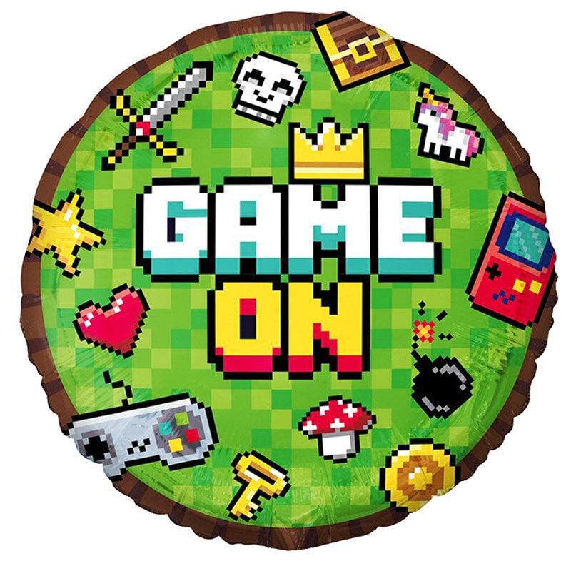 Game On - Folienballon 45 cm