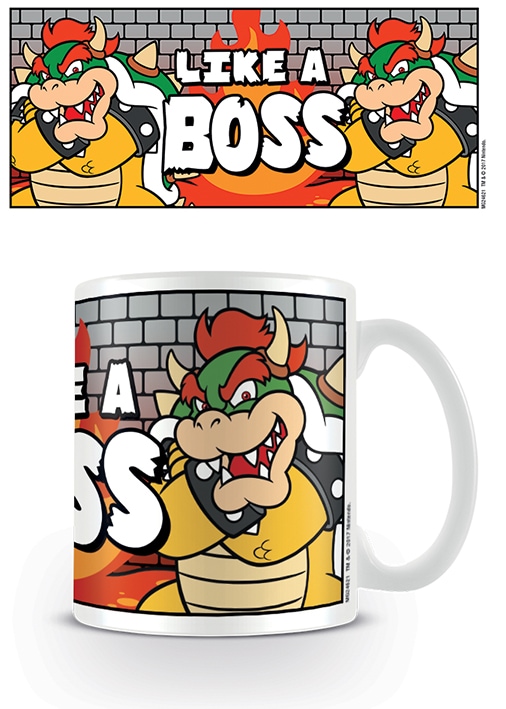 Super Mario - Porzellanbecher Like A Boss