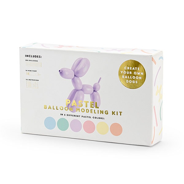 Modellierballons, Pastell-Mix 30er-Pack