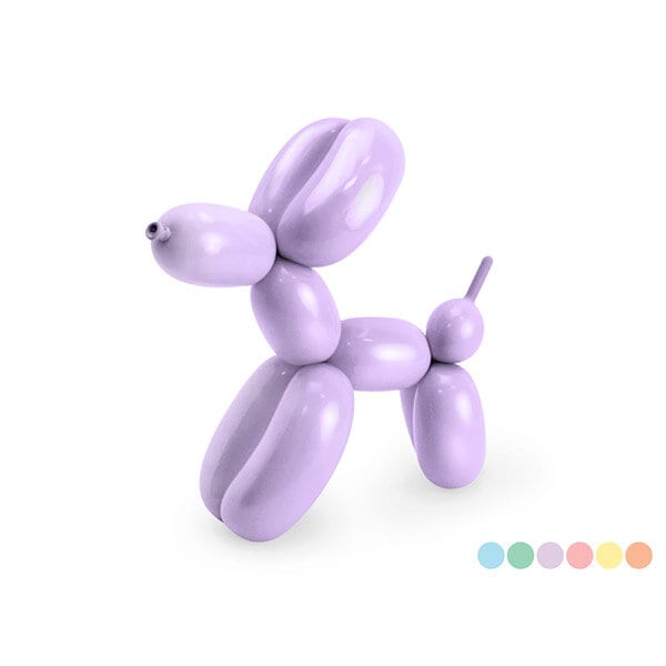 Modellierballons, Pastell-Mix 30er-Pack