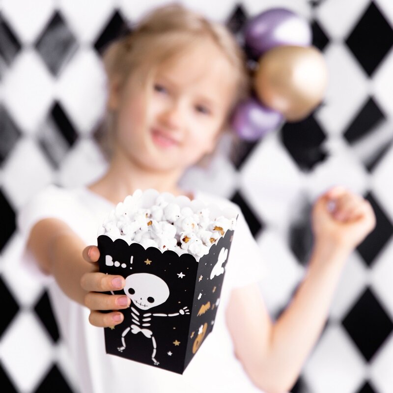 Popcornboxen - BOO! Halloween 6er Pack