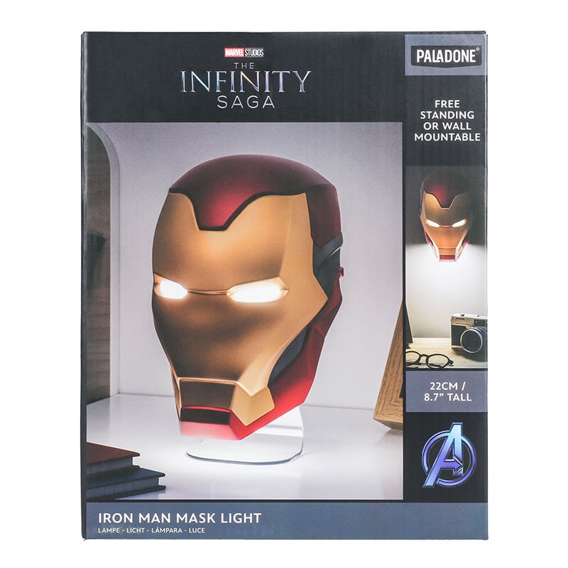 Iron Man LED-Lampe - Maske