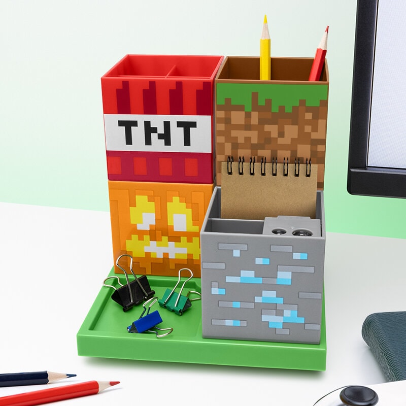 Minecraft - Schreibtisch-Organizer