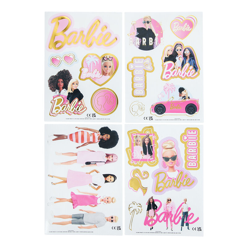 Barbie - Sticker für Gadgets 22 Stück