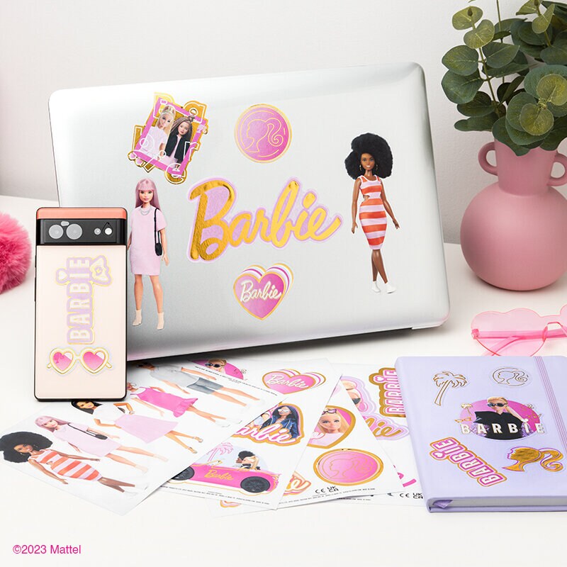 Barbie - Sticker für Gadgets 22 Stück