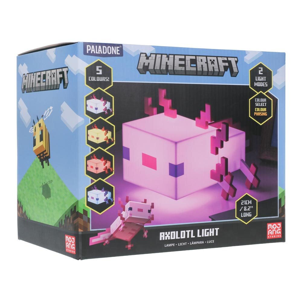 Minecraft - Lampe Axolotl