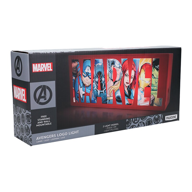 Marvel Avengers - Lampe mit Logo