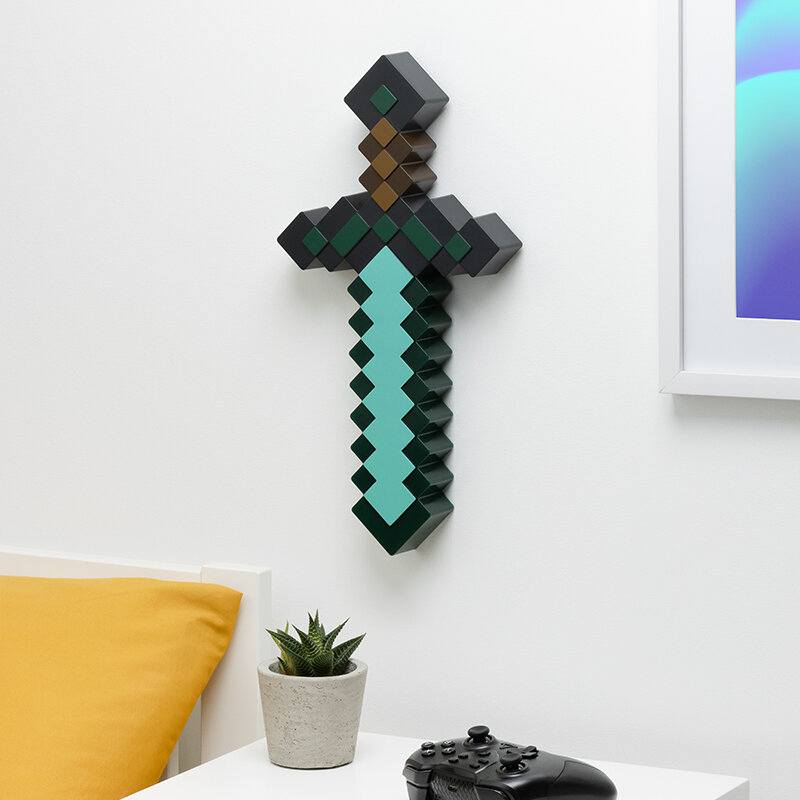 Minecraft - Diamant Schwert Lampe 40 cm