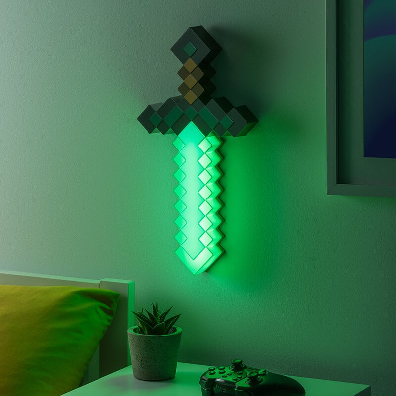 Minecraft - Diamant Schwert Lampe 40 cm