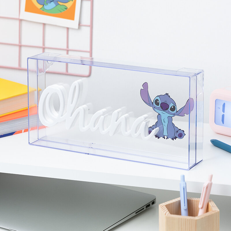 Stitch - Neon-LED-Lampe Ohana