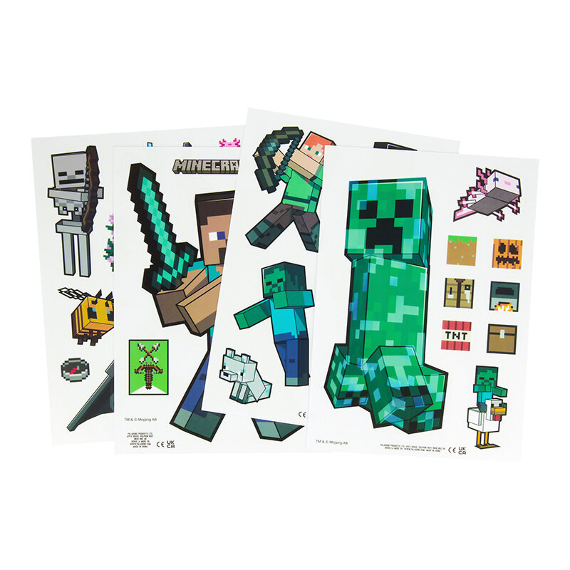 Minecraft - Fensteraufkleber 35er-Pack