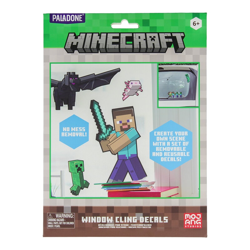 Minecraft - Fensteraufkleber 35er-Pack