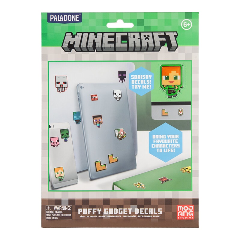 Minecraft - 3D Sticker 60er-Pack