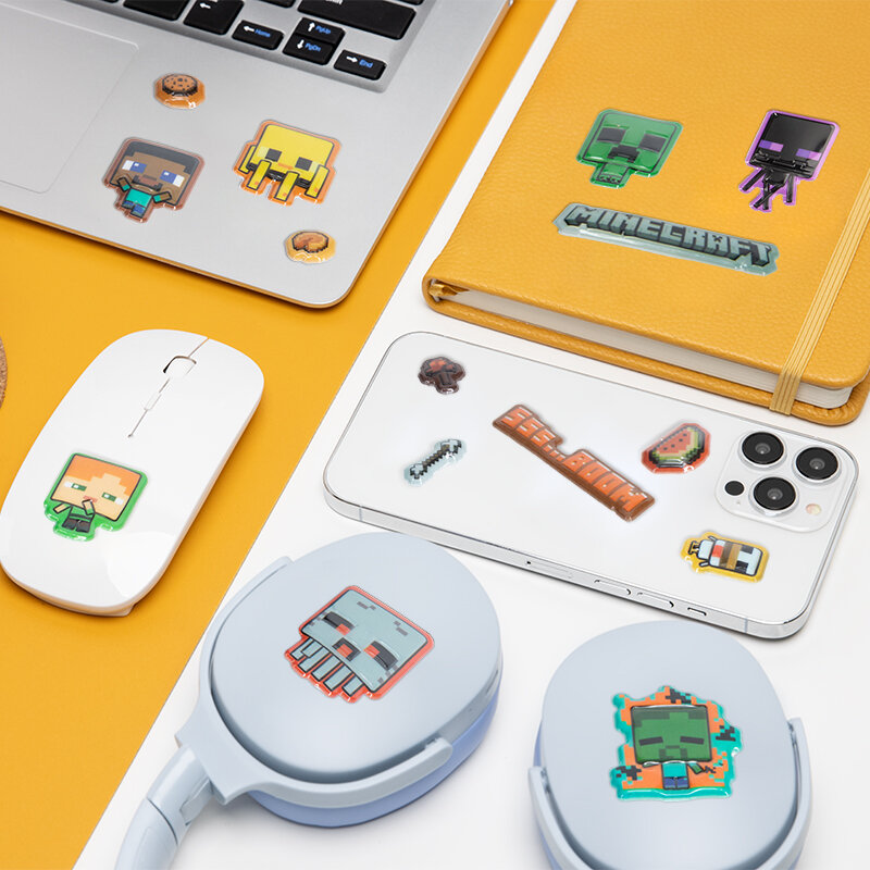 Minecraft - 3D Sticker 60er-Pack