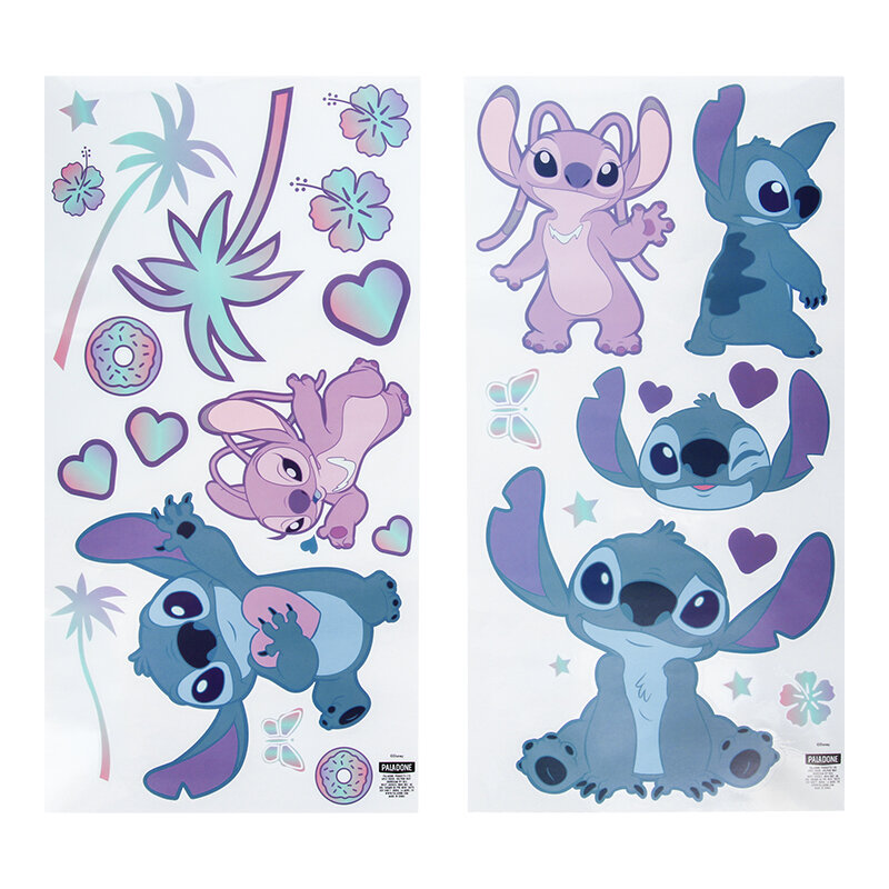 Lilo & Stitch - Wandaufkleber 58er-Pack