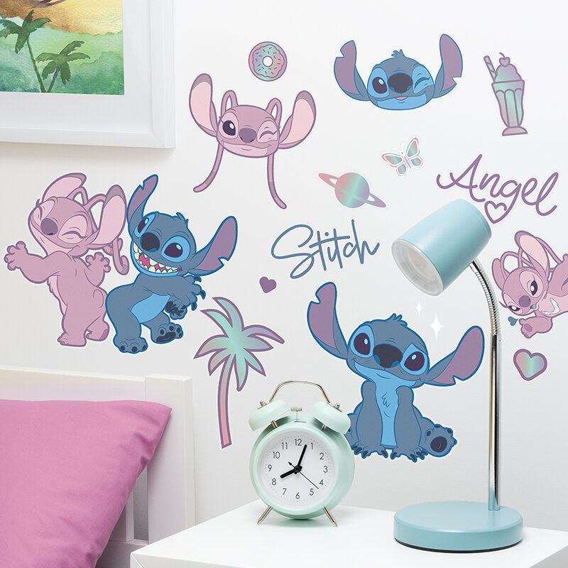 Lilo & Stitch - Wandaufkleber 58er-Pack