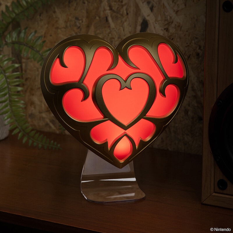 Zelda™ Lampe Heart Container 21,6 cm