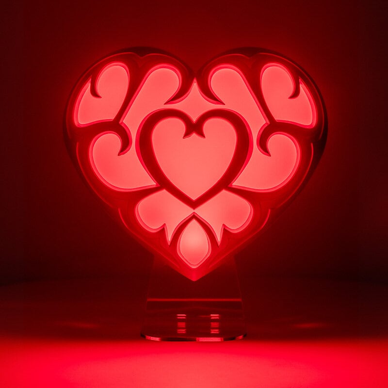 Zelda™ Lampe Heart Container 21,6 cm