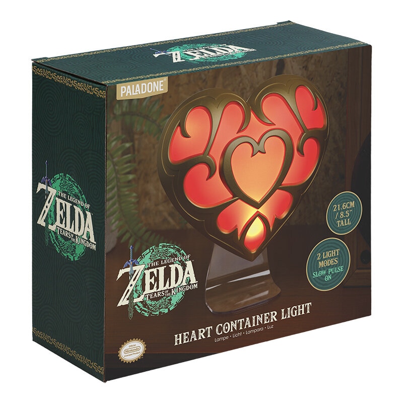 Zelda™ Lampe Heart Container 21,6 cm
